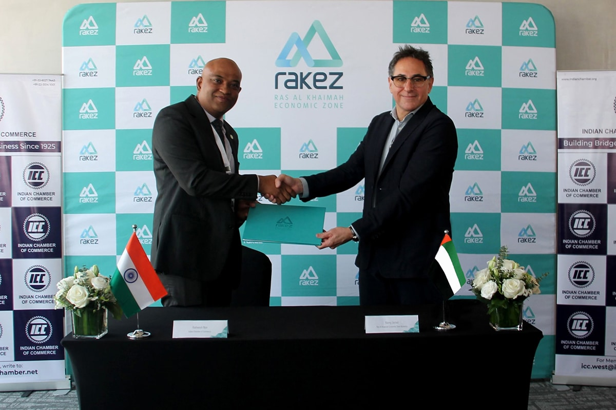 RAKEZ, Indian Chamber of Commerce sign MoU to strengthen UAE-India economic links